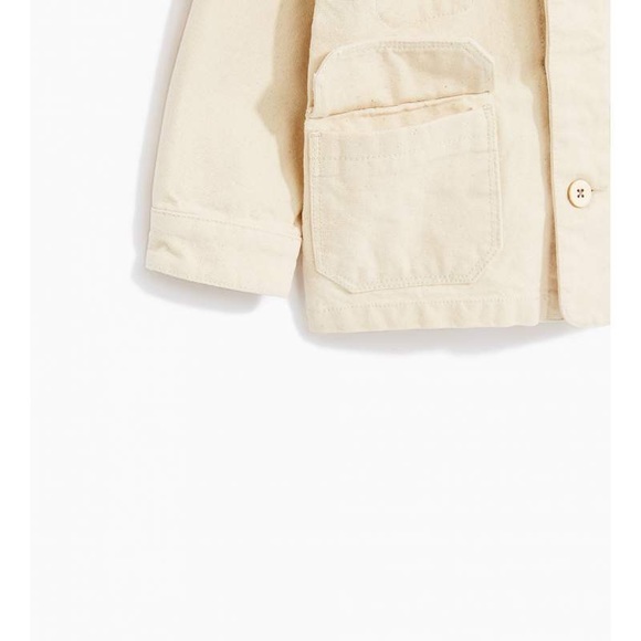 Zara | Baby Boy Cotton Canvas Jacket - Picture 3 of 13